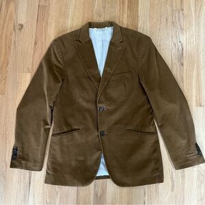 Banana Republic Men’s Corduroy Brown Lined Blazer